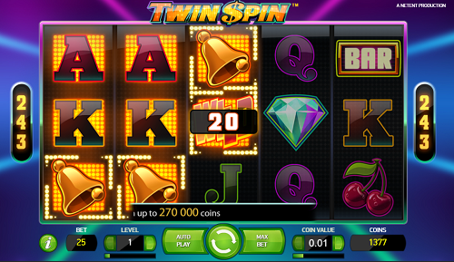 Twin Spin Slot from NetEnt  
